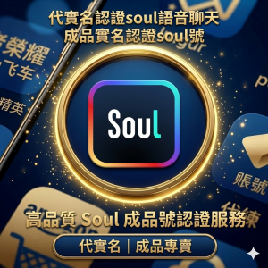 2026 Soul APP 語音聊天 實名認證解除 代辦 Soul APP 成品號
