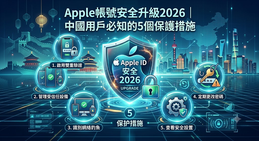 中國實名 Apple ID安全